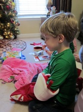 Ethan's stocking